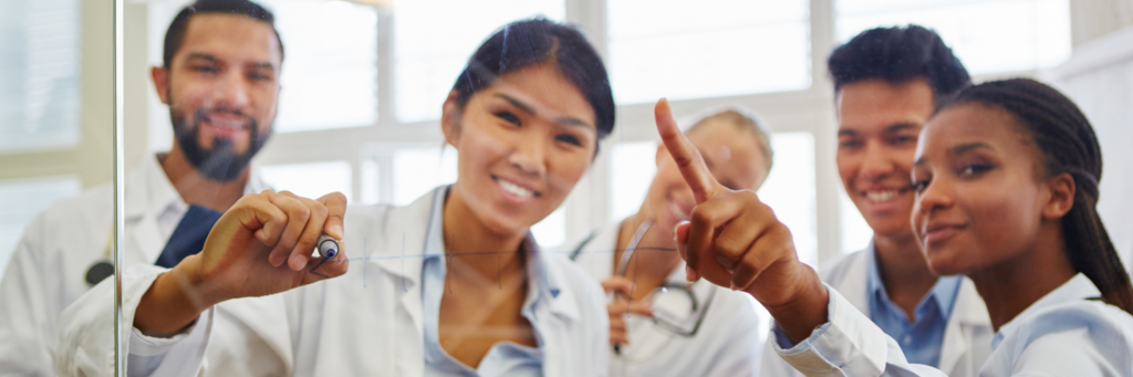 Best Nursing Schools In Michigan For 2023 Incredible Health   Group Of Nursing School Students 1024x341 