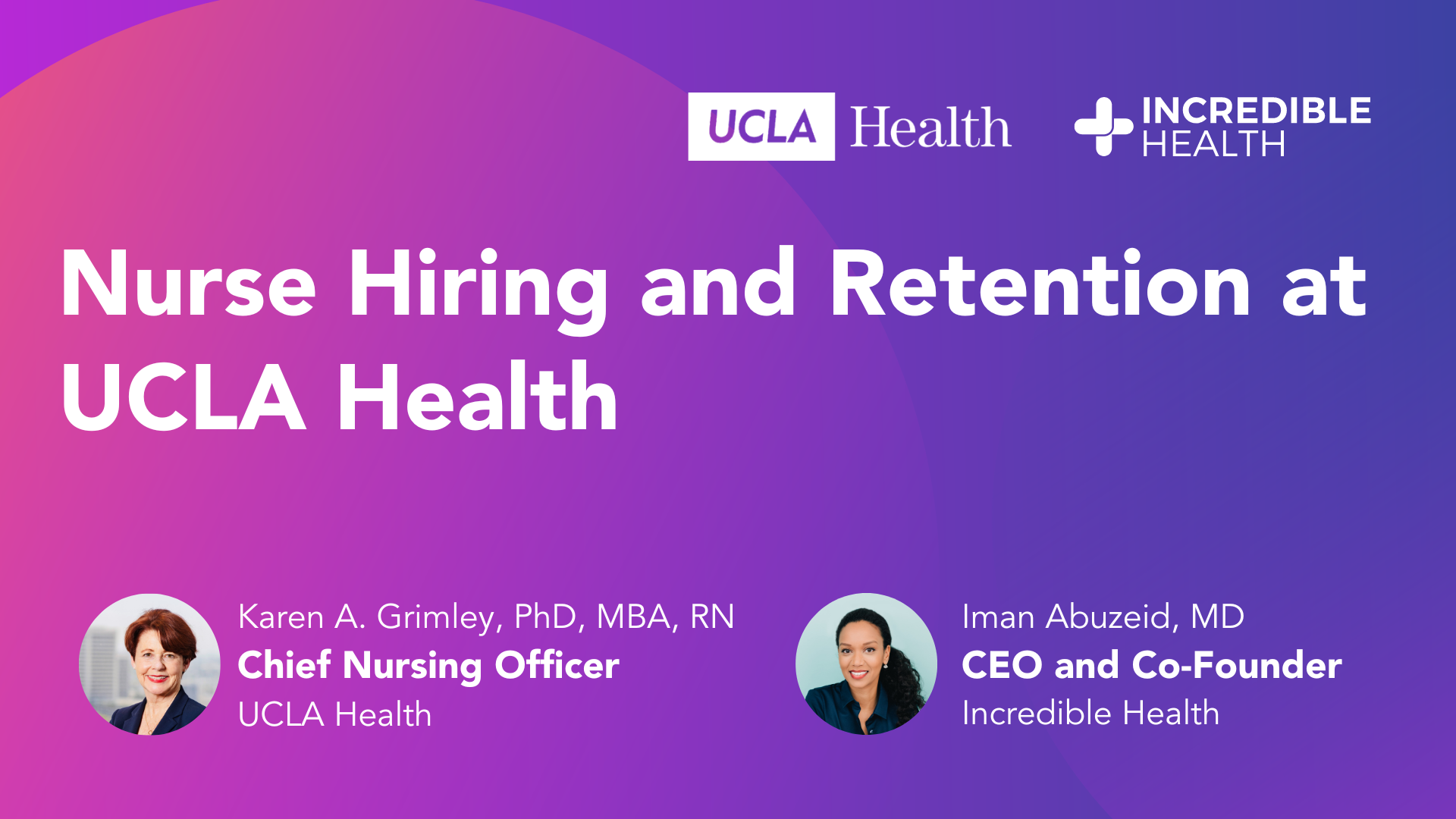 Nurse Hiring And Retention At UCLA Health